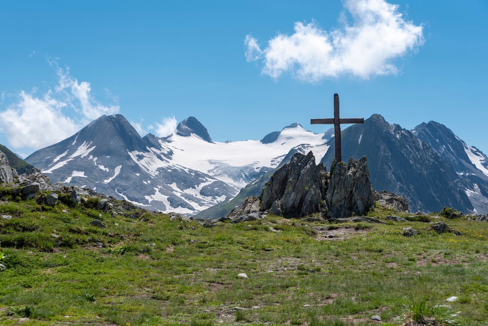 Nufenenpas Fühlhorn Alpen Zwitserland