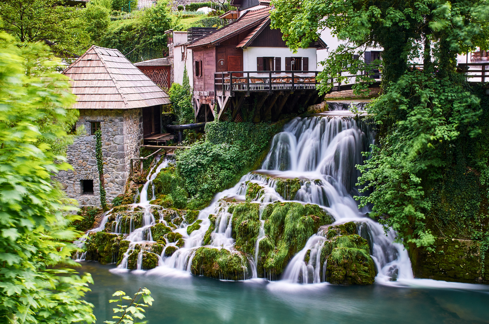 cascade croatie : rastoke