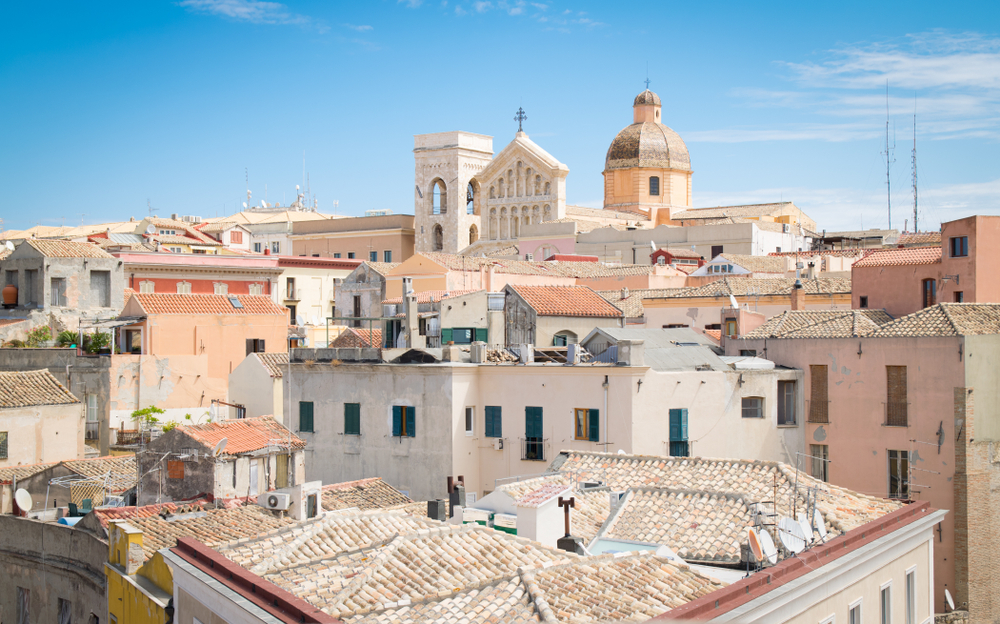 Het kasteel van Cagliari